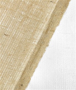 60" Laminated Burlap Fabric