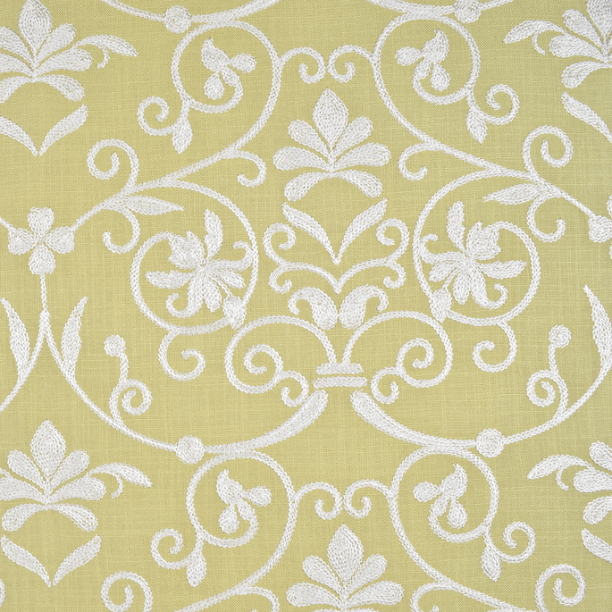 Covington Lacey Acid Green Fabric image 2 of 3