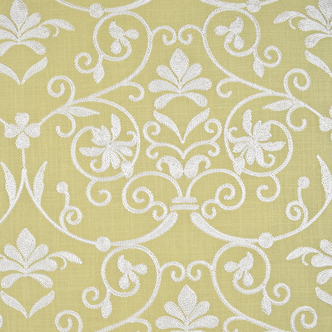 Covington Lacey Acid Green Fabric image 2 of 3