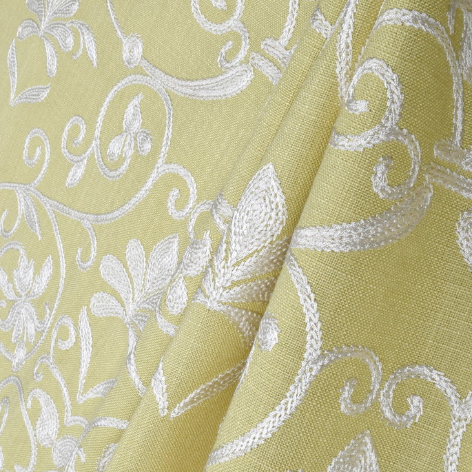 Covington Lacey Acid Green Fabric image 3 of 3