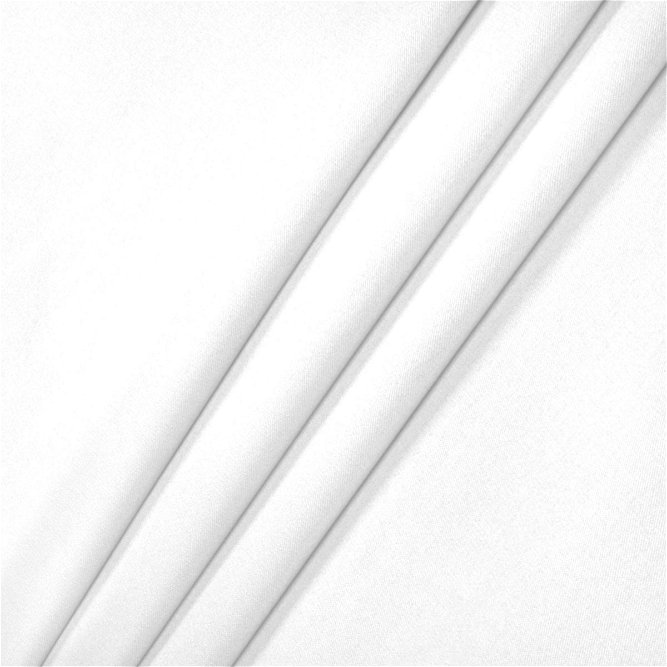White Stretch L&#39;Amour Satin Fabric