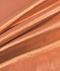 Gold/White Liquid Lame Fabric