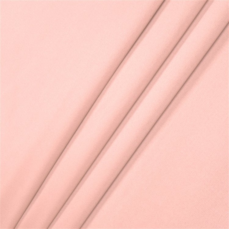 Blush Pink Stretch L'Amour Satin Fabric