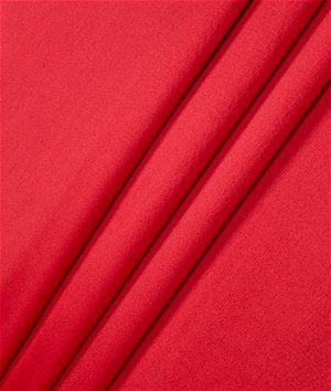 Red Stretch L'Amour Satin Fabric