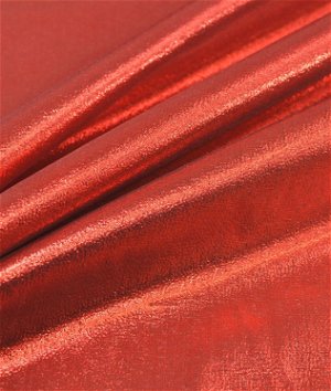 Red Lame Fabric