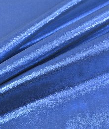 Royal Blue Lame Fabric