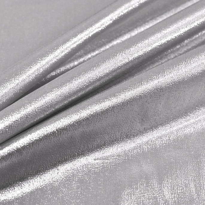 Silver Lame Fabric image 1 of 1