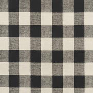 Premier Prints Anderson Black Linen Fabric