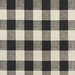 Premier Prints Anderson Black Linen Fabric