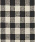 Premier Prints Anderson Black Linen Fabric