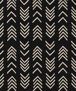 Premier Prints Bogolan Black Linen