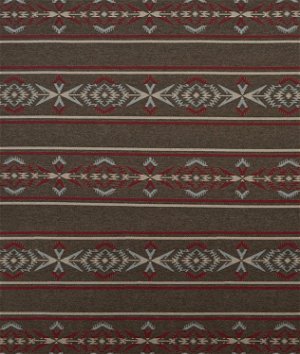 Ralph Lauren Arrowhead Stripe Blanket Earth Fabric