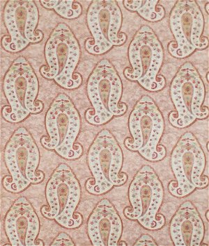 Ralph Lauren Stepping Stone Paisley Red Earth Fabric