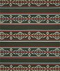 Ralph Lauren Arrowhead Stripe Blanket Charcoal Fabric