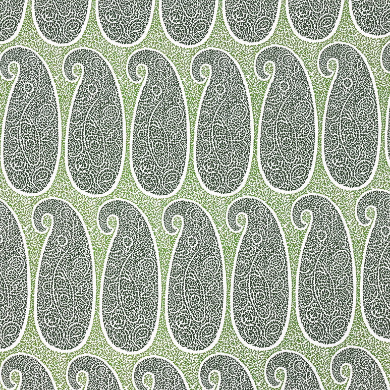 Gastón y Daniela Yaiza Verde Fabric