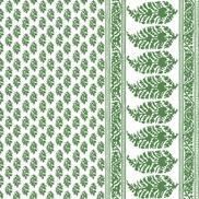 Gaston y Daniela Aravaquita Verde Fabric