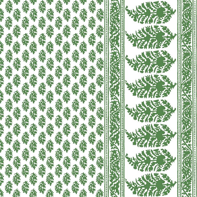 Gast&#243;n y Daniela Aravaquita Verde Fabric