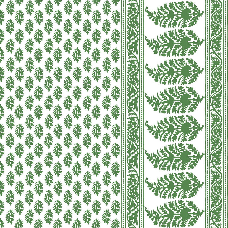 Gastón y Daniela Aravaquita Verde Fabric
