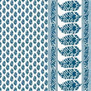 Gaston y Daniela Aravaquita Azul Fabric