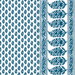 Gastón y Daniela Aravaquita Azul Fabric