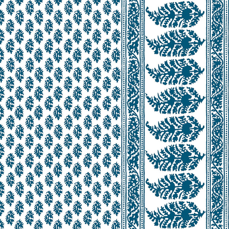 Gastón y Daniela Aravaquita Azul Fabric