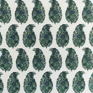Gaston y Daniela Tarsila Verde/Azul Fabric