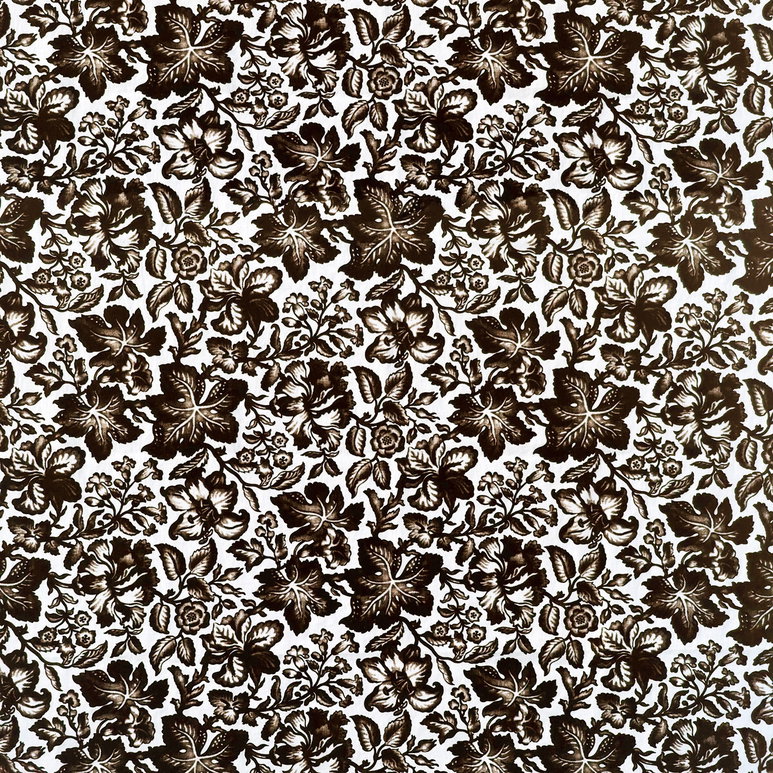 Gastón y Daniela Susana Chocolate Fabric