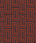 Gastón y Daniela Caleb Gris/Rojo Fabric