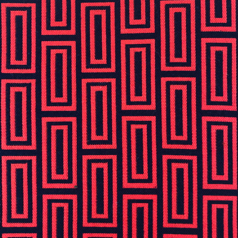Gastón y Daniela Caleb Rojo/Navy Fabric