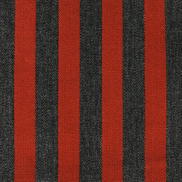 Gaston y Daniela Benjamin Gris/Rojo Fabric