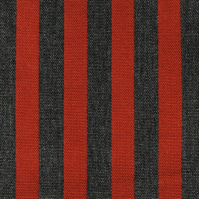 Gastón y Daniela Benjamin Gris/Rojo Fabric