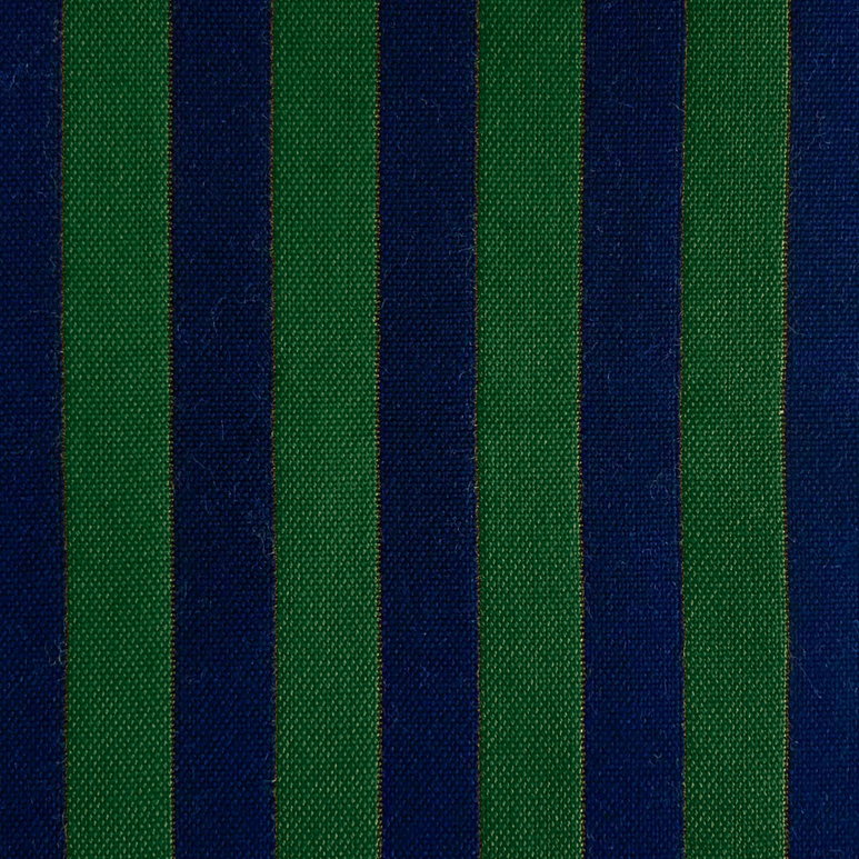 Gastón y Daniela Benjamin Navy/Verde Fabric