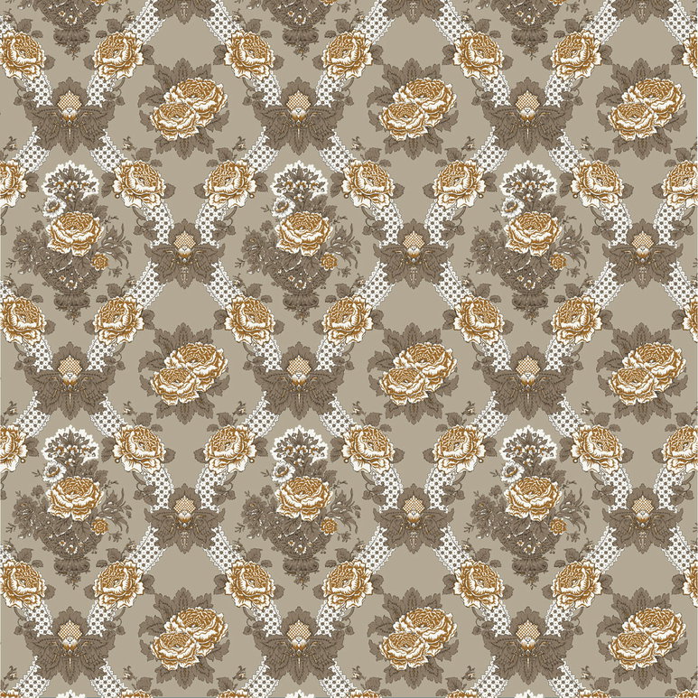 Gastón y Daniela Aranchina Topo/Ocre Fabric
