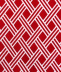 Gastón y Daniela Dorcas Rojo Fabric