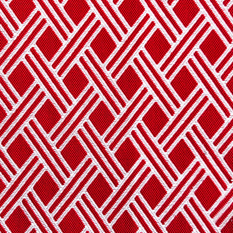 Gastón y Daniela Dorcas Rojo Fabric