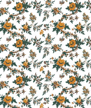Gastón y Daniela Sarita Ocre Fabric