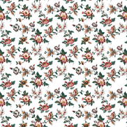 Gaston y Daniela Brigitta Rojo Fabric