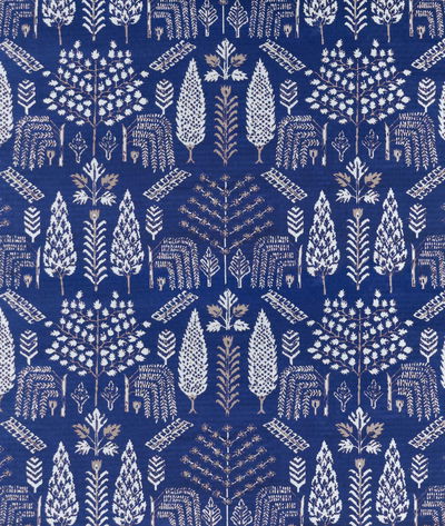 Gastón y Daniela Octubre Azul Fabric
