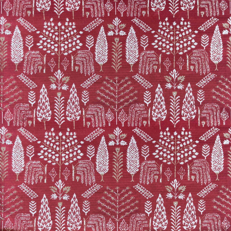 Gastón y Daniela Octubre Rojo Fabric
