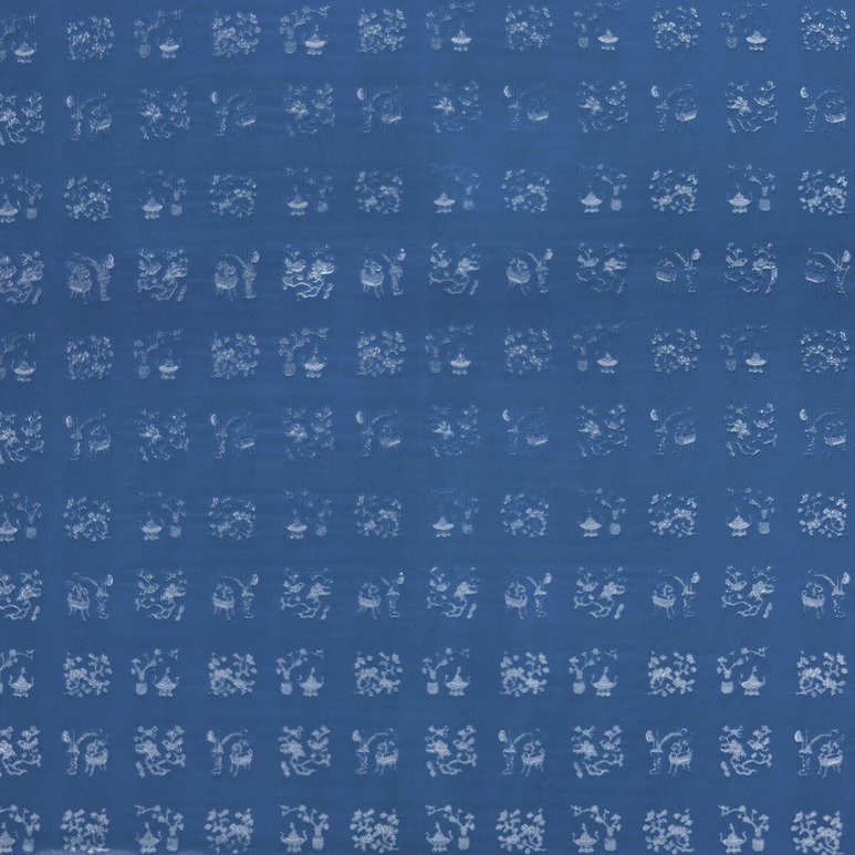 Gastón y Daniela Neon Azul Fabric