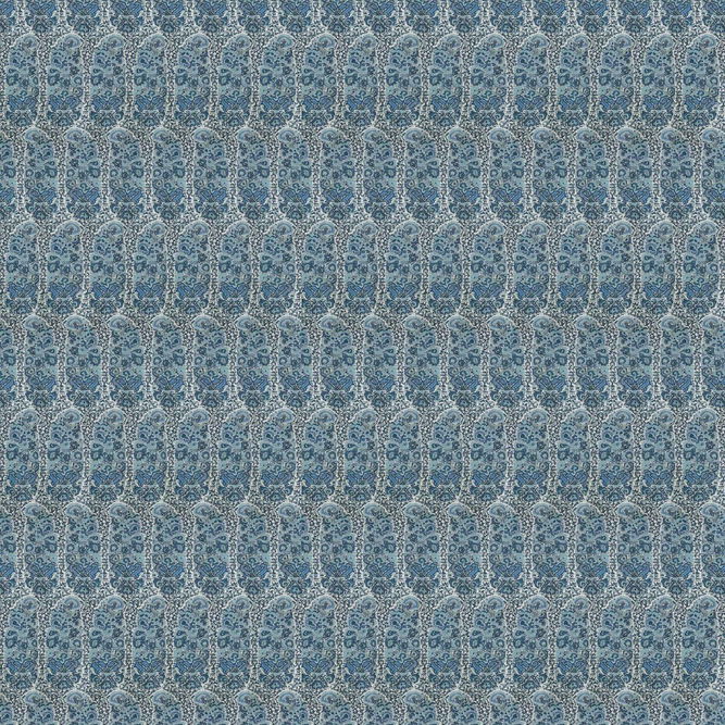 Gast&#243;n y Daniela Diamante Azul Fabric