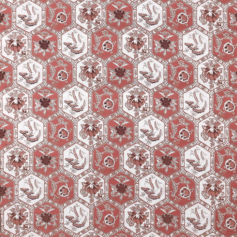 Gastón y Daniela Decameron Rojo Fabric