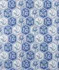 Gastón y Daniela Decameron Azul Fabric