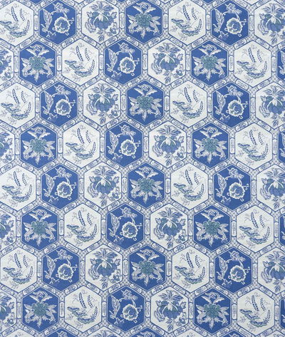 Gastón y Daniela Decameron Azul Fabric