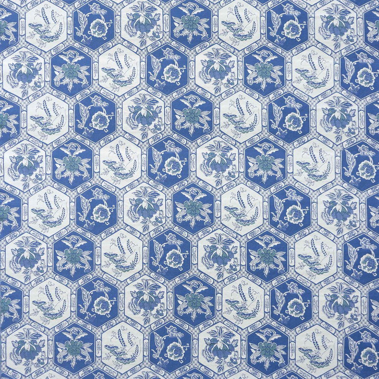Gastón y Daniela Decameron Azul Fabric