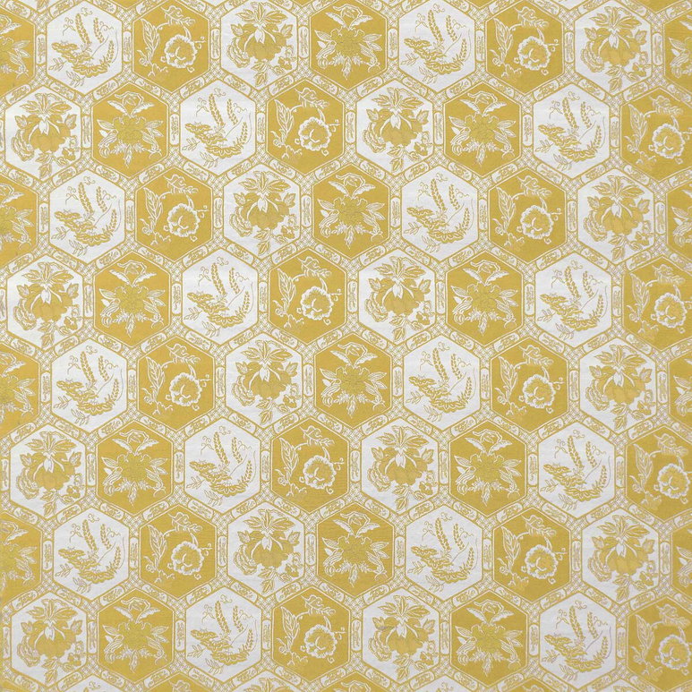 Gastón y Daniela Decameron Amarillo Fabric