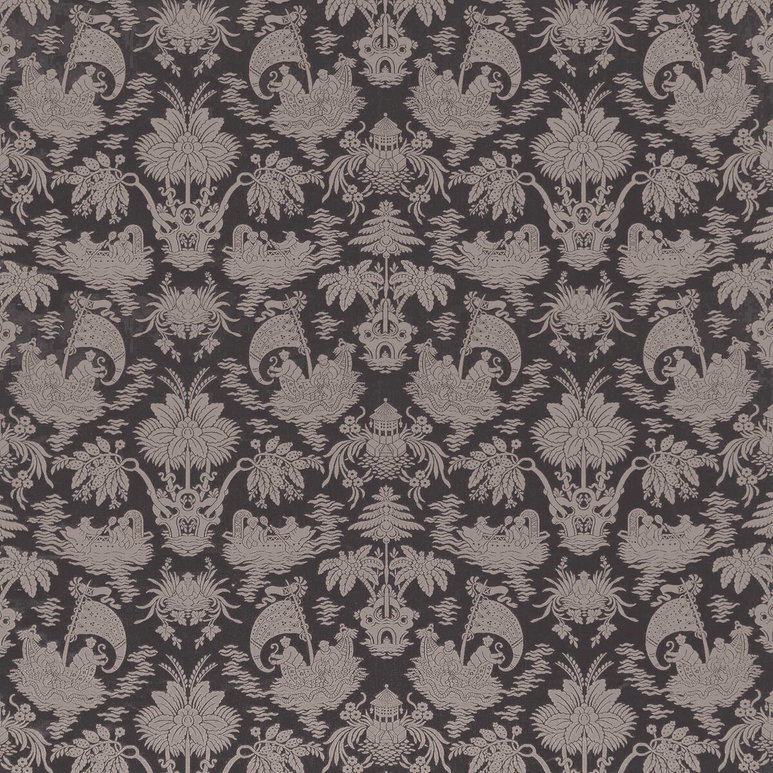 Gastón y Daniela Guangxu Marron Fabric