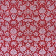 Gaston y Daniela Guangxu Rojo Fabric