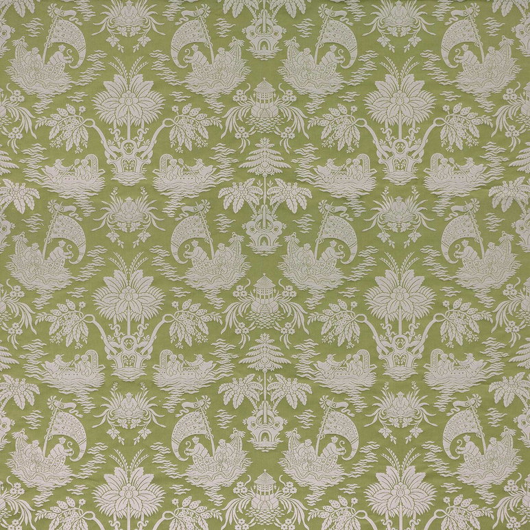 Gastón y Daniela Guangxu Verde Fabric