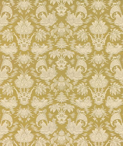 Gastón y Daniela Guangxu Amarillo Fabric